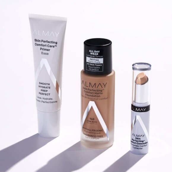 Almay Skin Perfecting Comfort Matte Foundation - 230 Warm Caramel - Picture 6 of 8